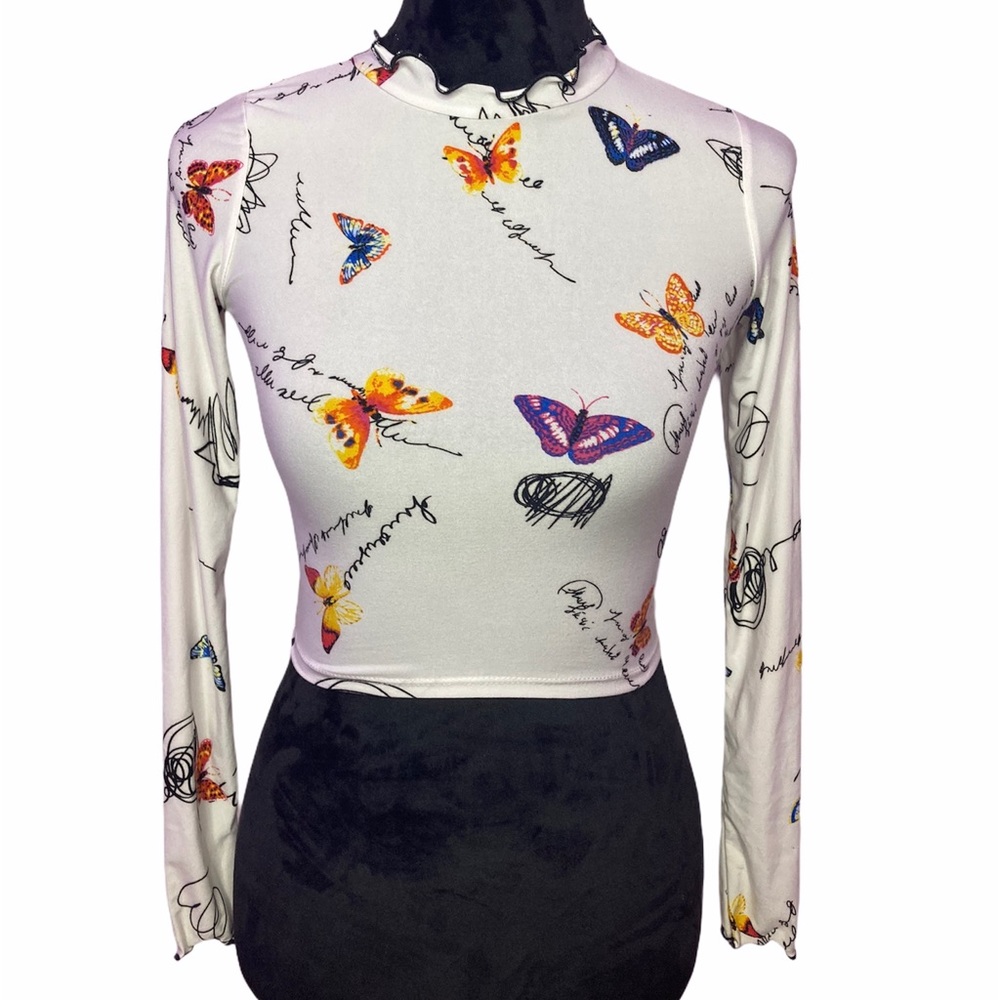 Butterfly Crop Top